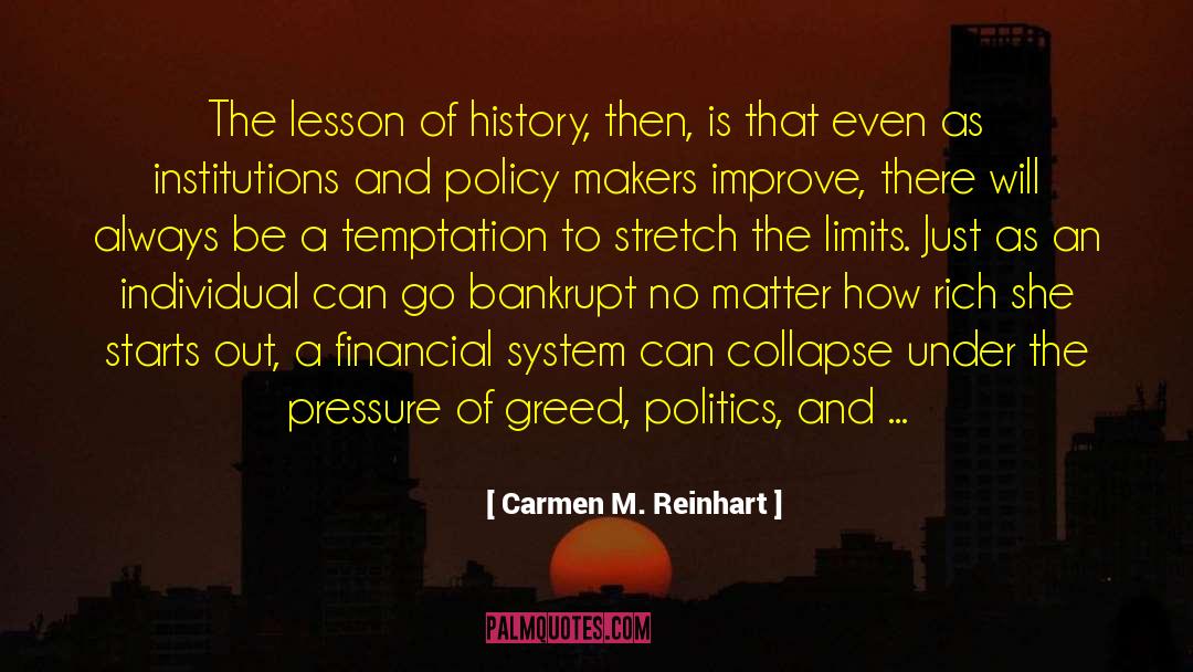 Financial System quotes by Carmen M. Reinhart