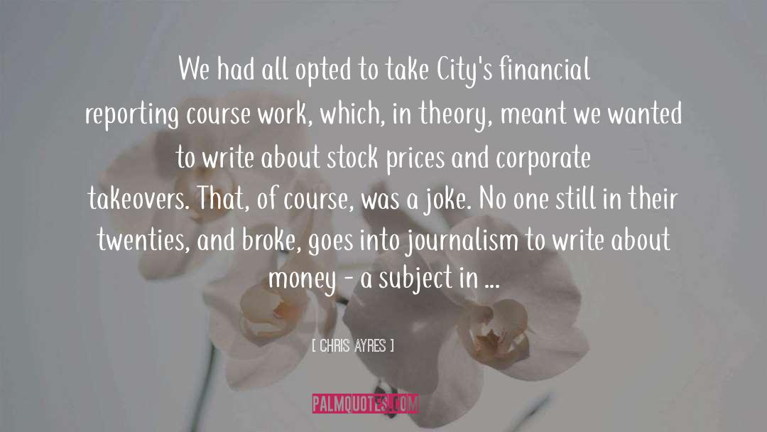 Financial Technology quotes by Chris Ayres