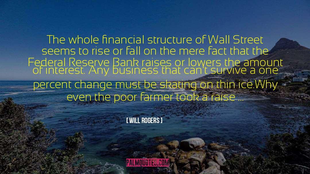 Financial Thriller quotes by Will Rogers