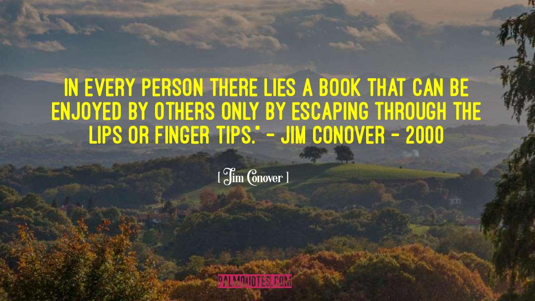 Financial Tips quotes by Jim Conover