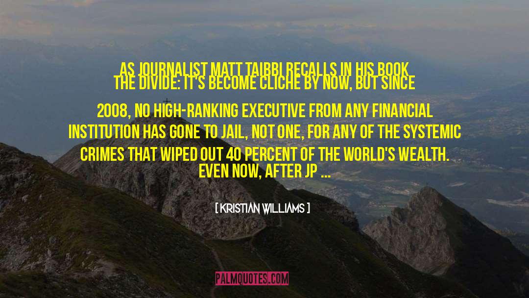 Financial Worries quotes by Kristian Williams