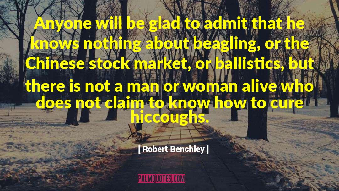 Financials Stock quotes by Robert Benchley