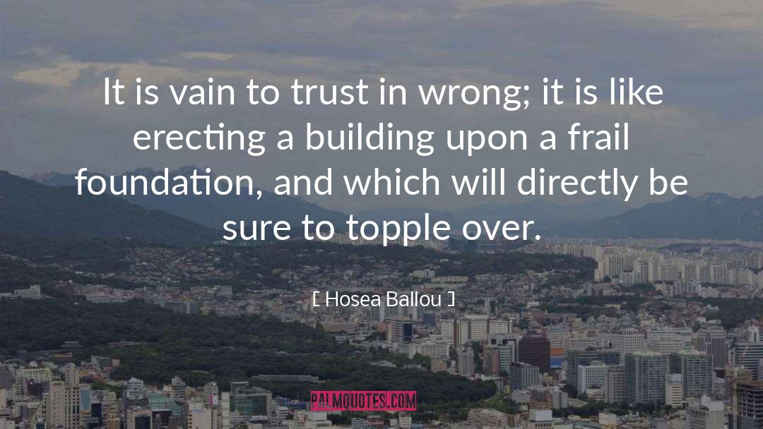 Finbar Wrong quotes by Hosea Ballou