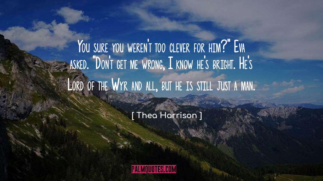 Finbar Wrong quotes by Thea Harrison