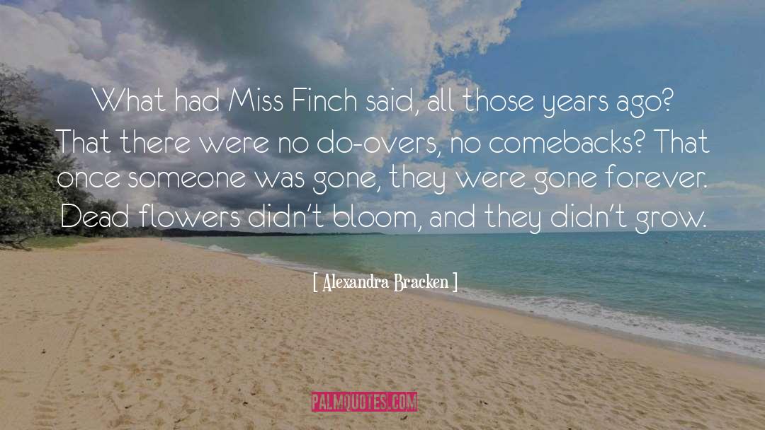 Finch quotes by Alexandra Bracken