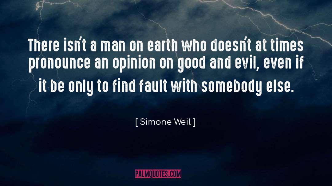 Find Fault quotes by Simone Weil