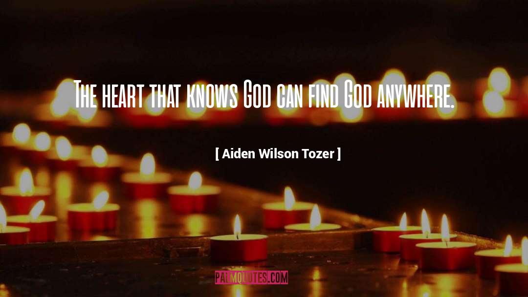 Find God quotes by Aiden Wilson Tozer