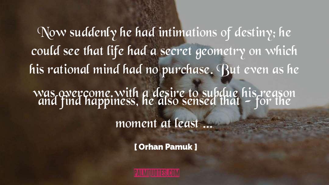 Find Happiness quotes by Orhan Pamuk