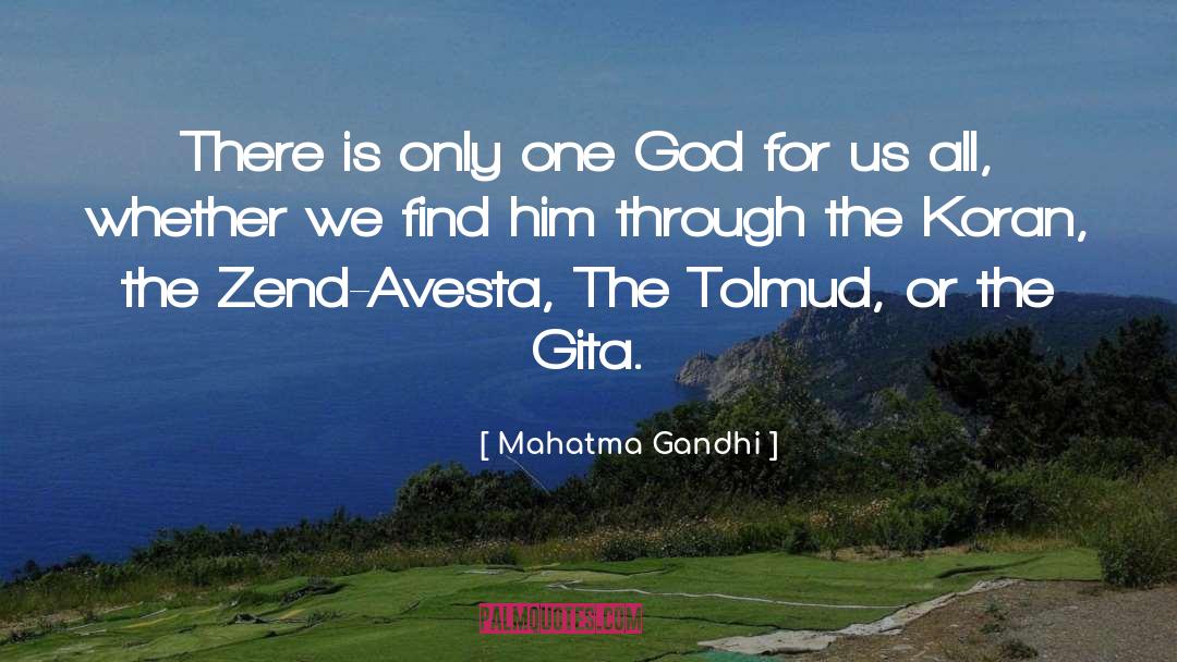 Find Him quotes by Mahatma Gandhi