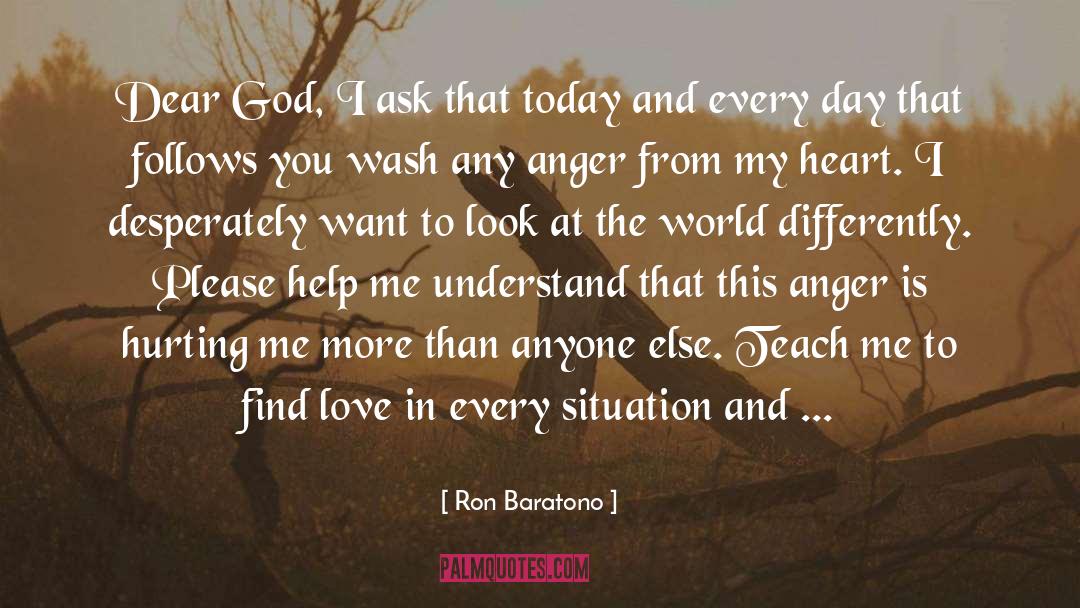 Find Love quotes by Ron Baratono