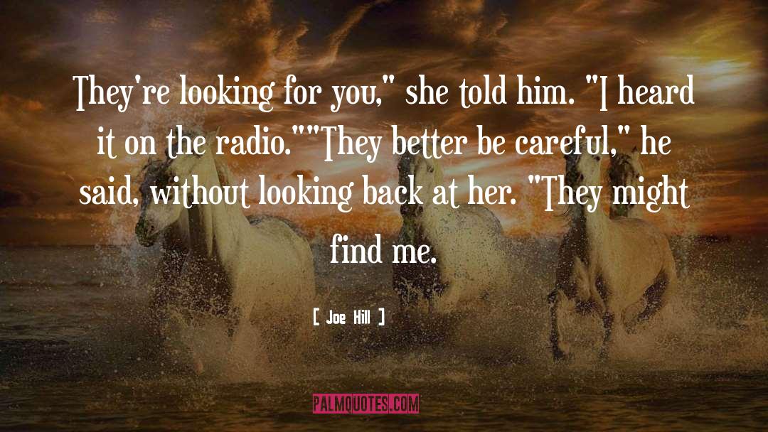 Find Me quotes by Joe Hill