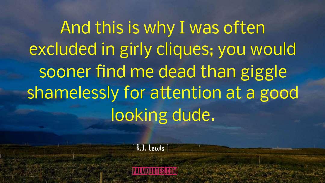 Find Me quotes by R.J. Lewis