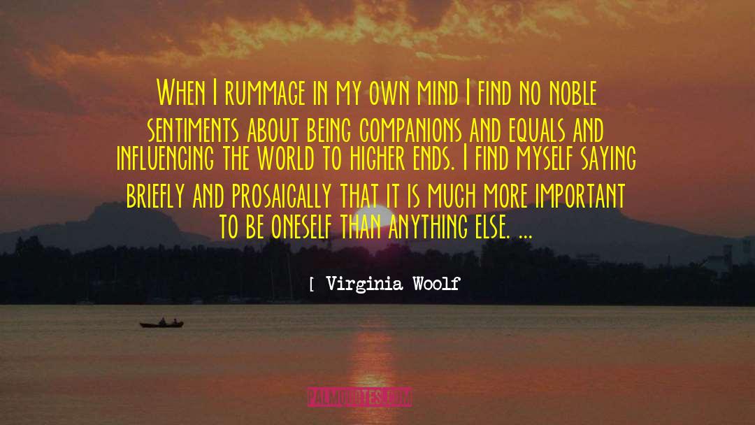 Find Myself quotes by Virginia Woolf