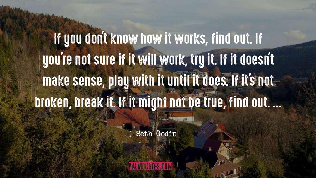 Find Out quotes by Seth Godin