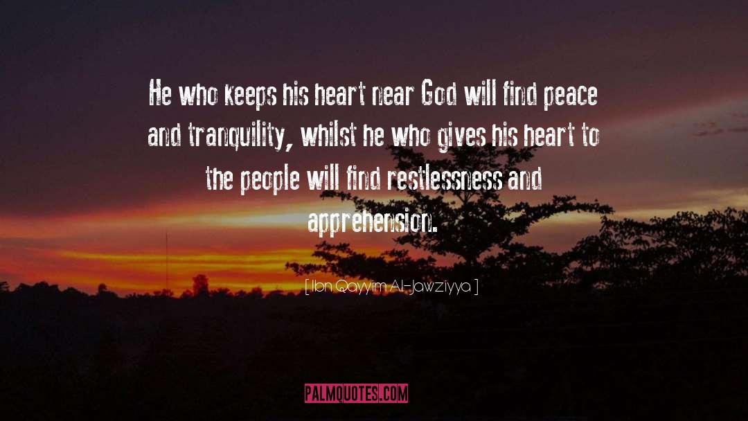 Find Peace quotes by Ibn Qayyim Al-Jawziyya