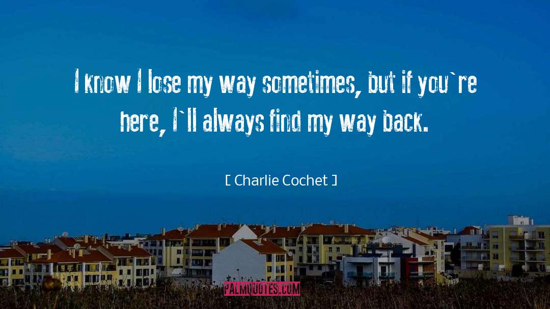Find Resolutions quotes by Charlie Cochet