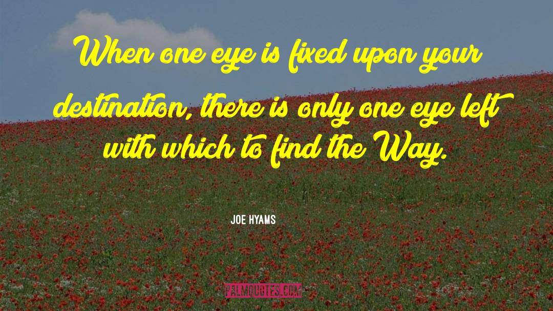 Find The Way quotes by Joe Hyams