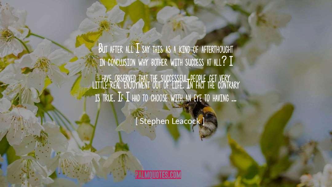 Find True Peace quotes by Stephen Leacock