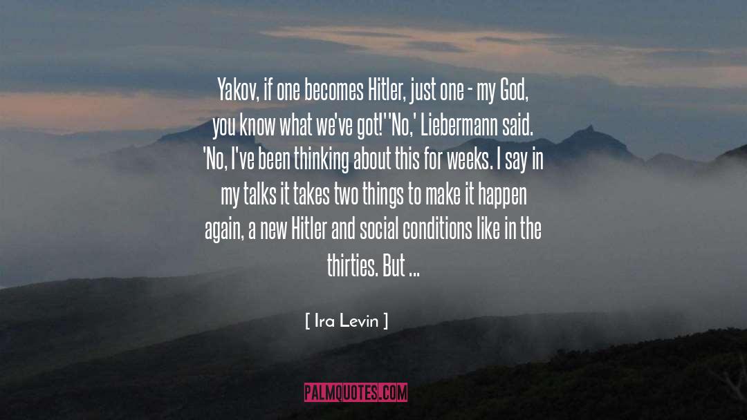 Find True Peace quotes by Ira Levin