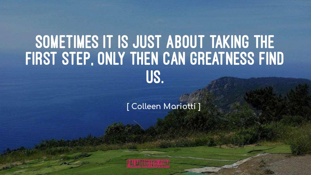 Find Us quotes by Colleen Mariotti