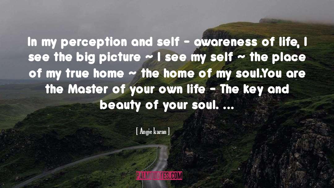 Find Your True Self quotes by Angie Karan