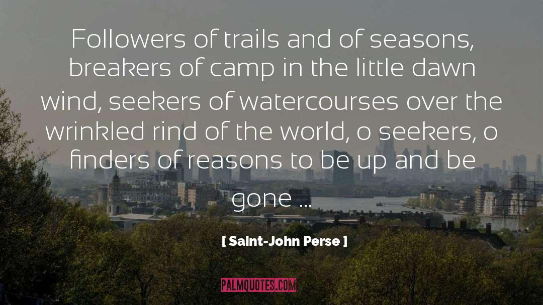 Finders quotes by Saint-John Perse