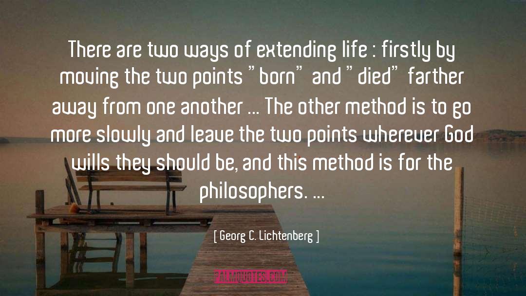 Finding Another Way quotes by Georg C. Lichtenberg