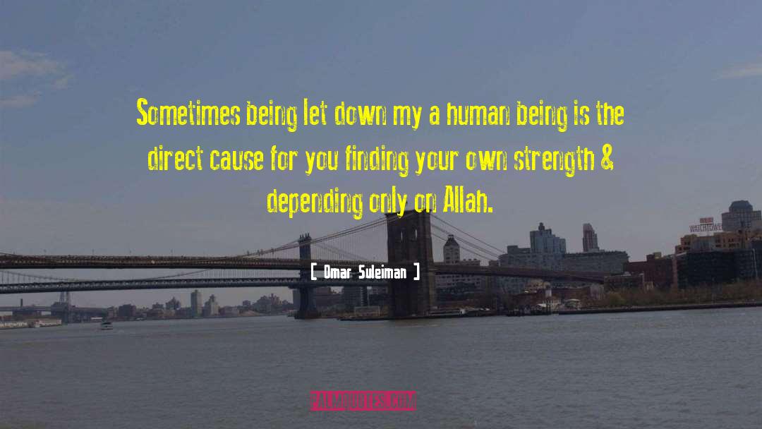 Finding Fault quotes by Omar Suleiman