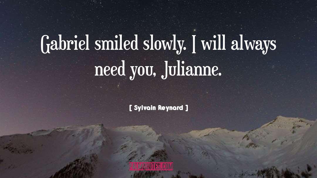 Finding Gabriel quotes by Sylvain Reynard