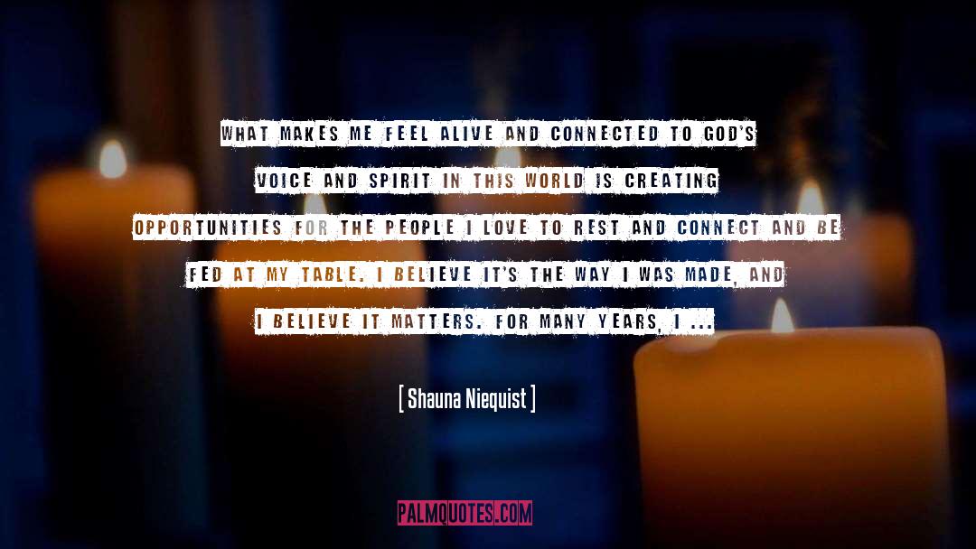 Finding God In A Chaotic World quotes by Shauna Niequist
