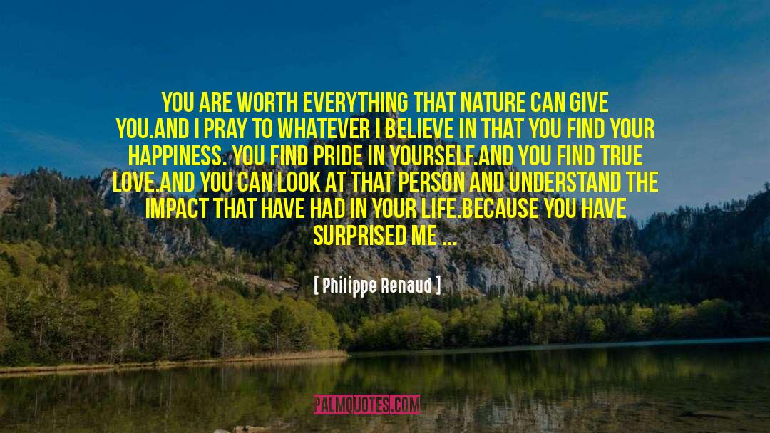 Finding Happiness And Moving On quotes by Philippe Renaud