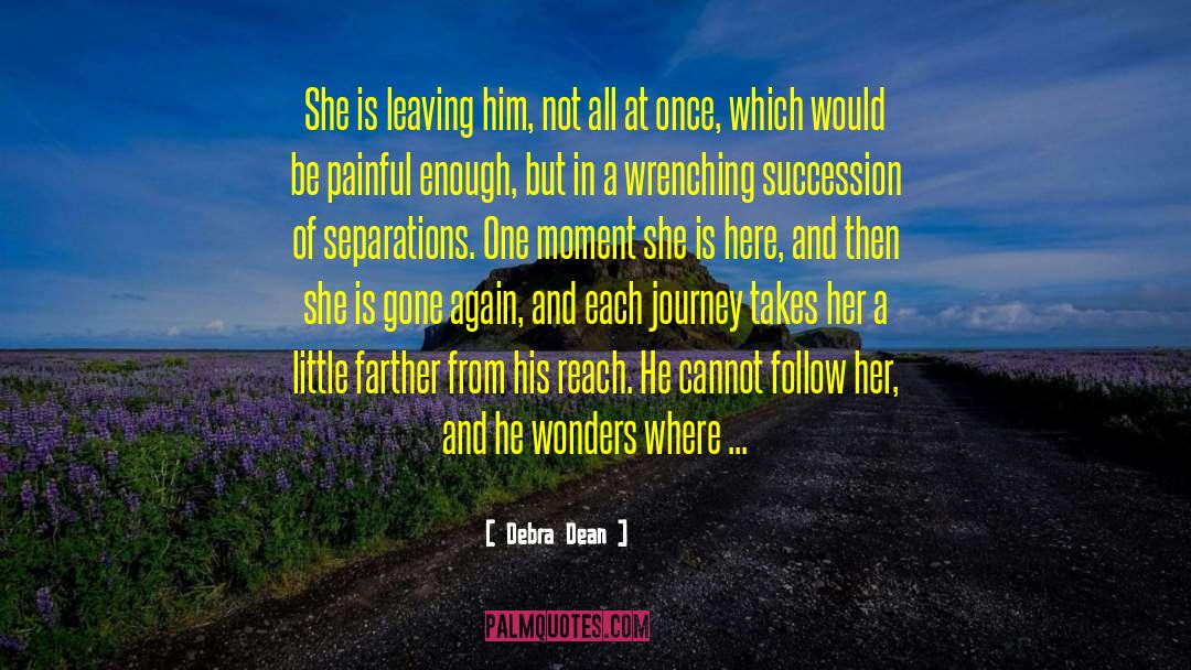 Finding Her Here quotes by Debra Dean