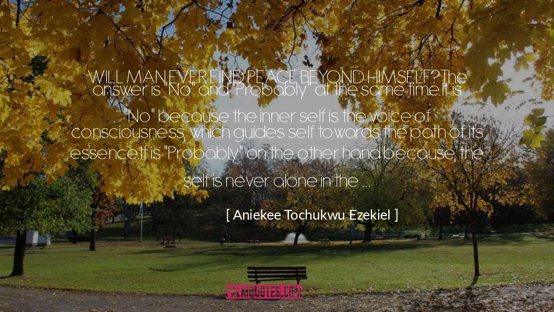 Finding Inner Peace quotes by Aniekee Tochukwu Ezekiel