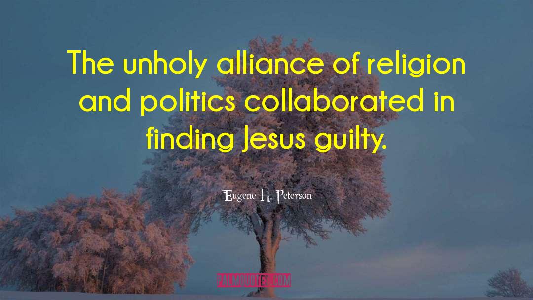 Finding Jesus quotes by Eugene H. Peterson