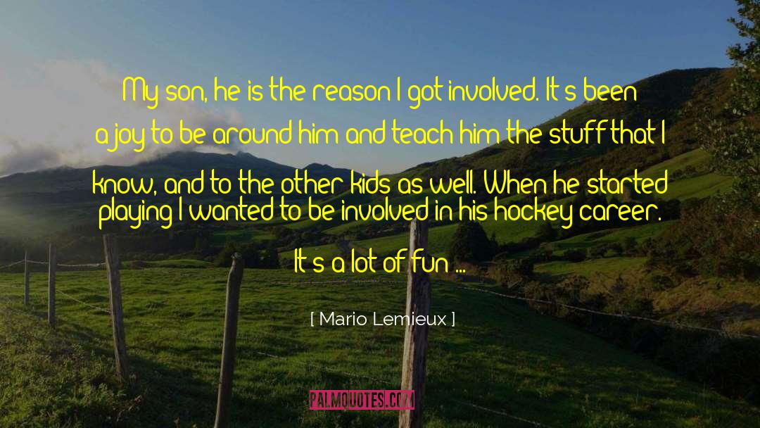 Finding Joy quotes by Mario Lemieux