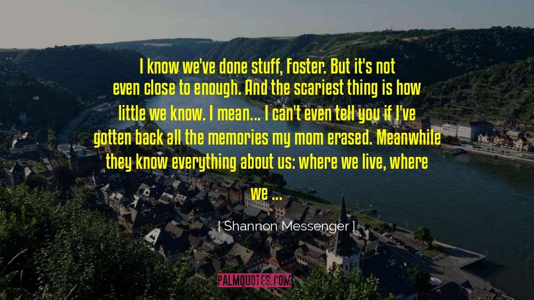 Finding Lost Family quotes by Shannon Messenger