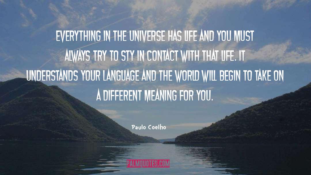 Finding Meaning In Life quotes by Paulo Coelho