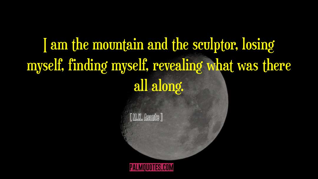 Finding Myself quotes by M.K. Asante