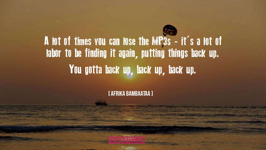 Finding Nemo quotes by Afrika Bambaataa