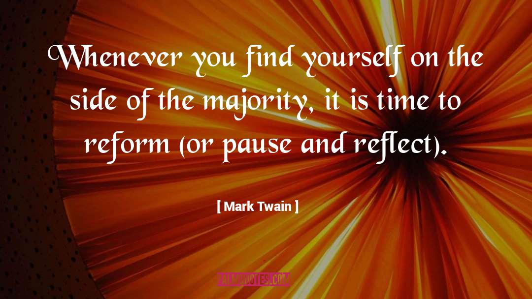 Finding Oneself quotes by Mark Twain