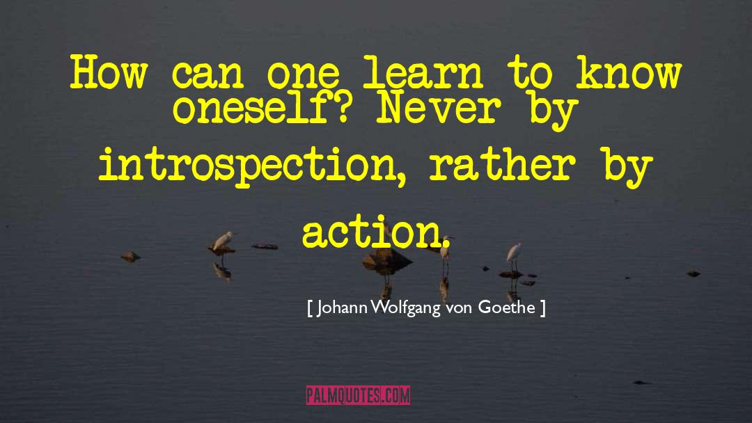 Finding Oneself quotes by Johann Wolfgang Von Goethe