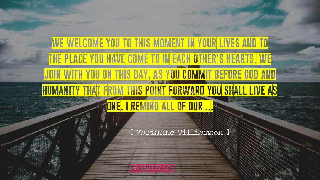 Finding Our Place In Life quotes by Marianne Williamson