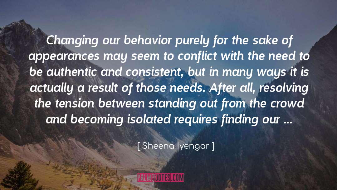 Finding Our Place In Life quotes by Sheena Iyengar