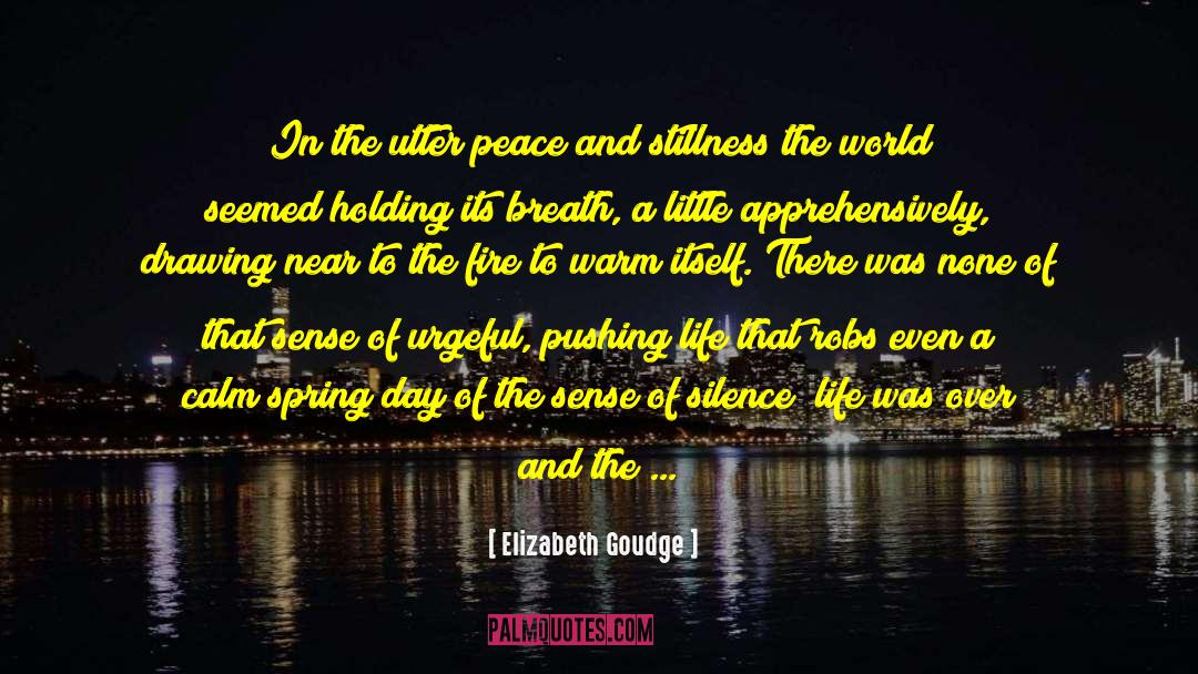 Finding Peace In Silence quotes by Elizabeth Goudge