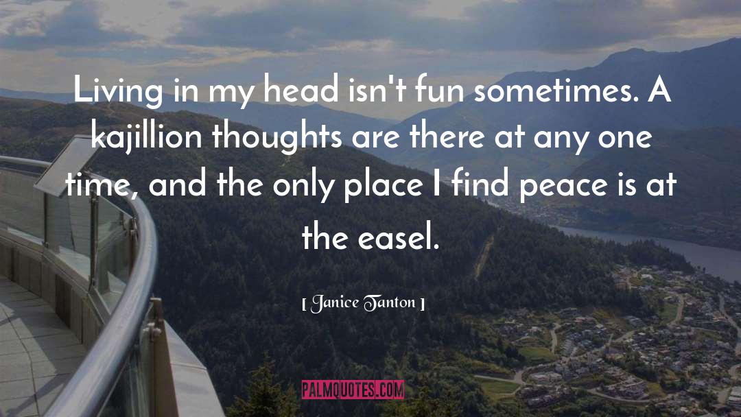 Finding Peace quotes by Janice Tanton