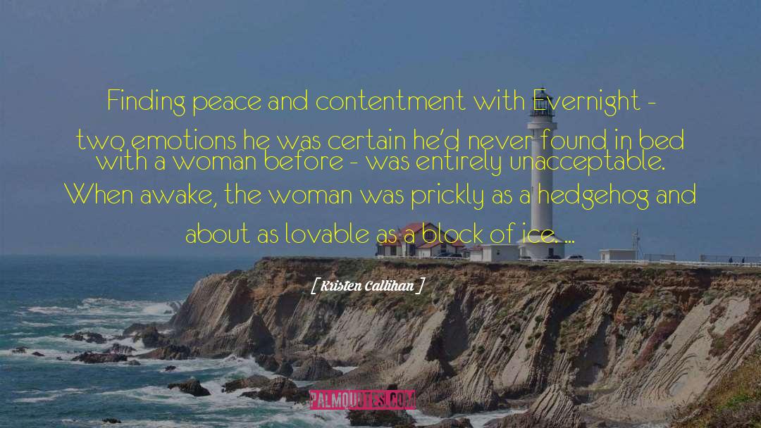 Finding Peace quotes by Kristen Callihan