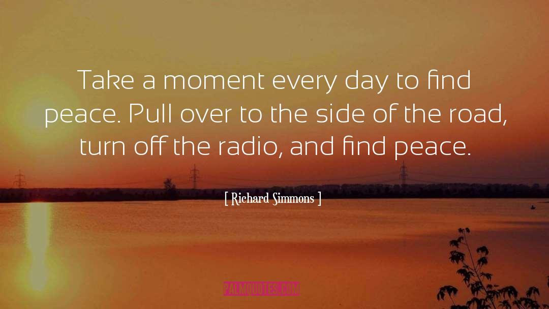 Finding Peace quotes by Richard Simmons