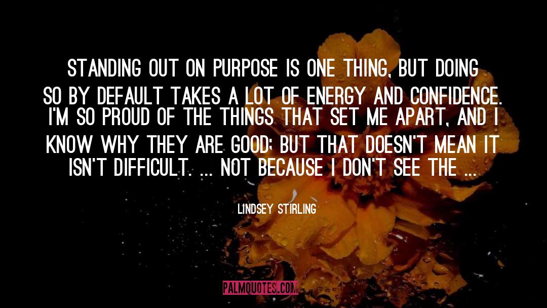 Finding Purpose quotes by Lindsey Stirling