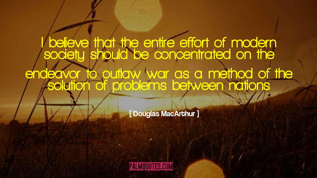Finding Solutions To Problems quotes by Douglas MacArthur