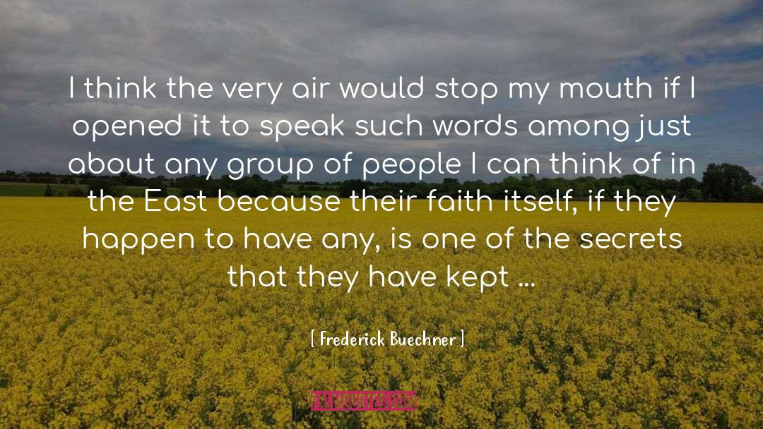 Finding Something quotes by Frederick Buechner